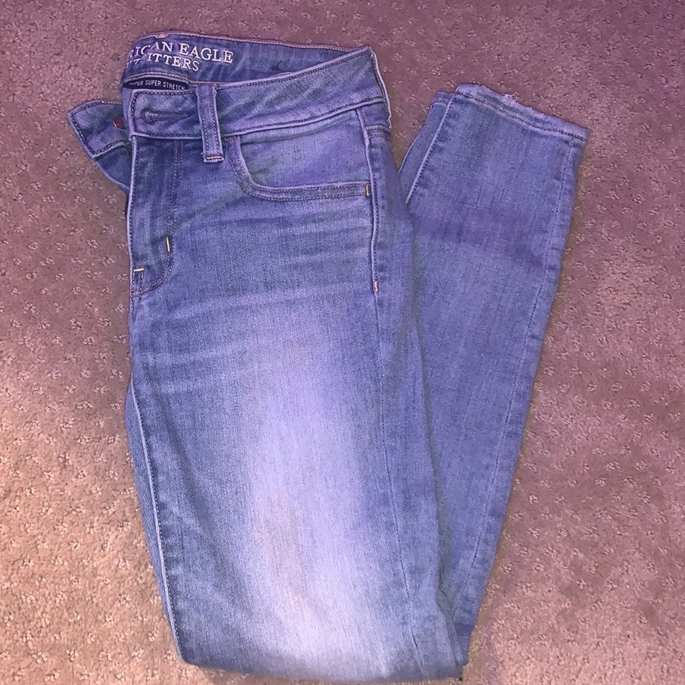 American eagle light wash jeans